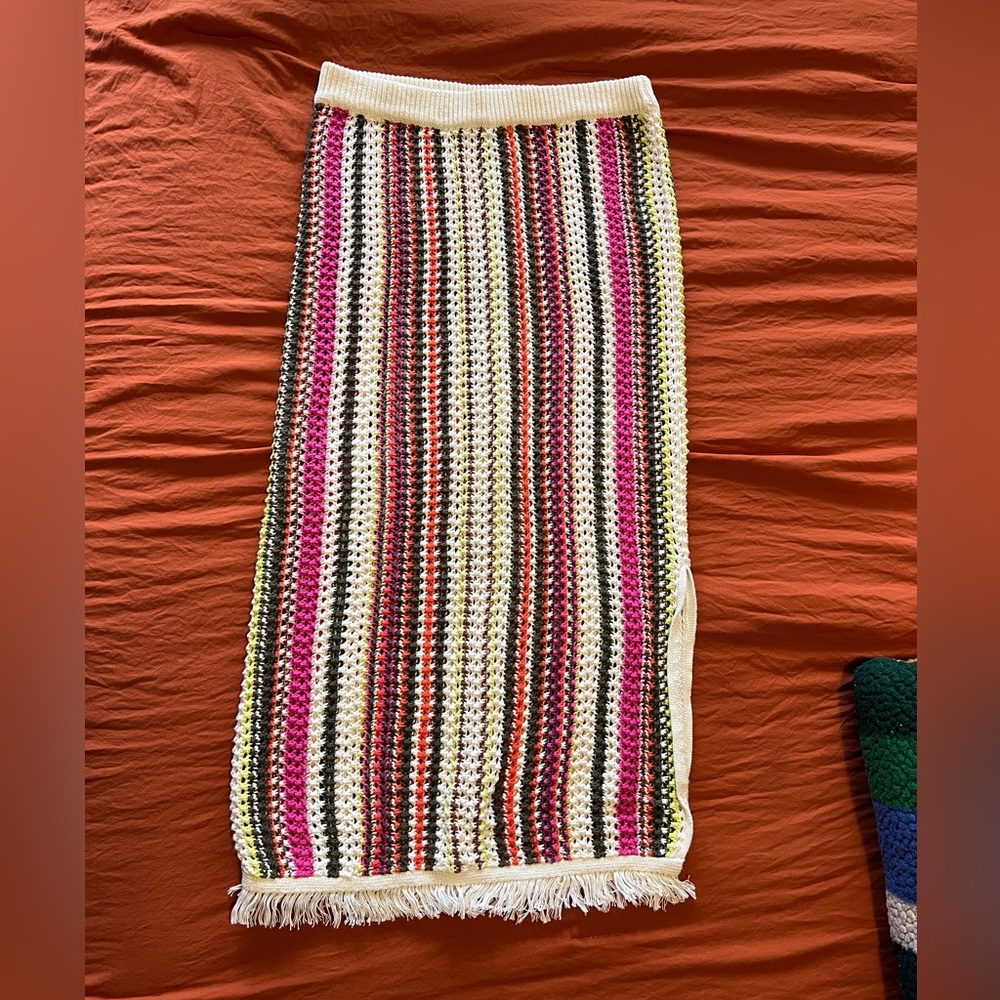 Old Navy Multicolor Striped Knit Sweater